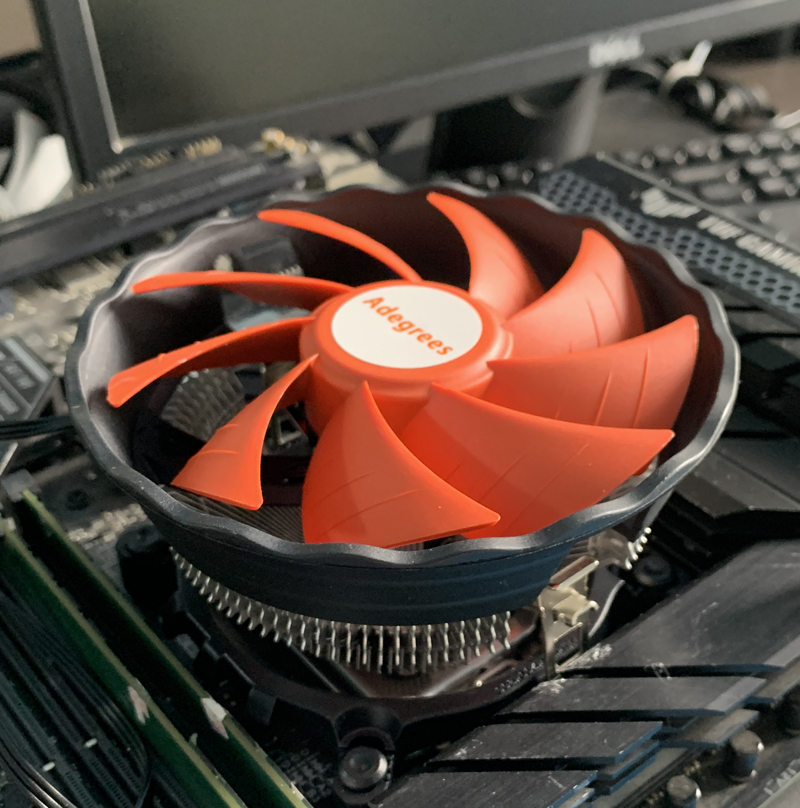 Air Cooler Cpu - Ventilador de radiador de PC enfriado