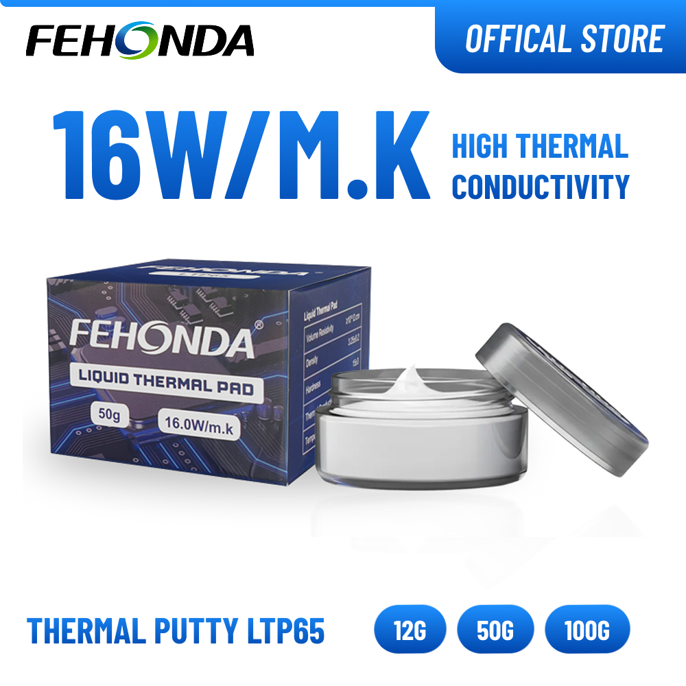 Thermal Paste - Masilla Térmica FEHONDA 50g LTP65 16W/m.K,
