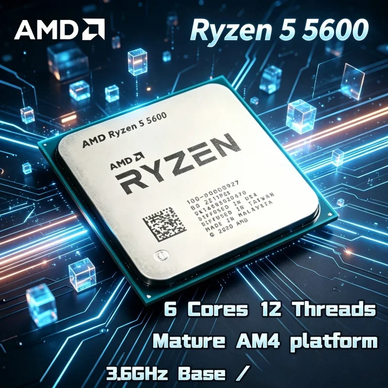 CPU AMD Ryzen 5 5600 R5 5600 V - Cpu Cooler reseña y precio