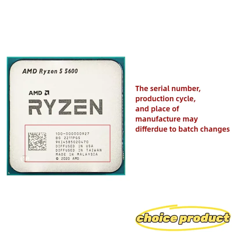 CPU AMD Ryzen 5 5600 R5 5600 V - Cpu Cooler reseña y precio