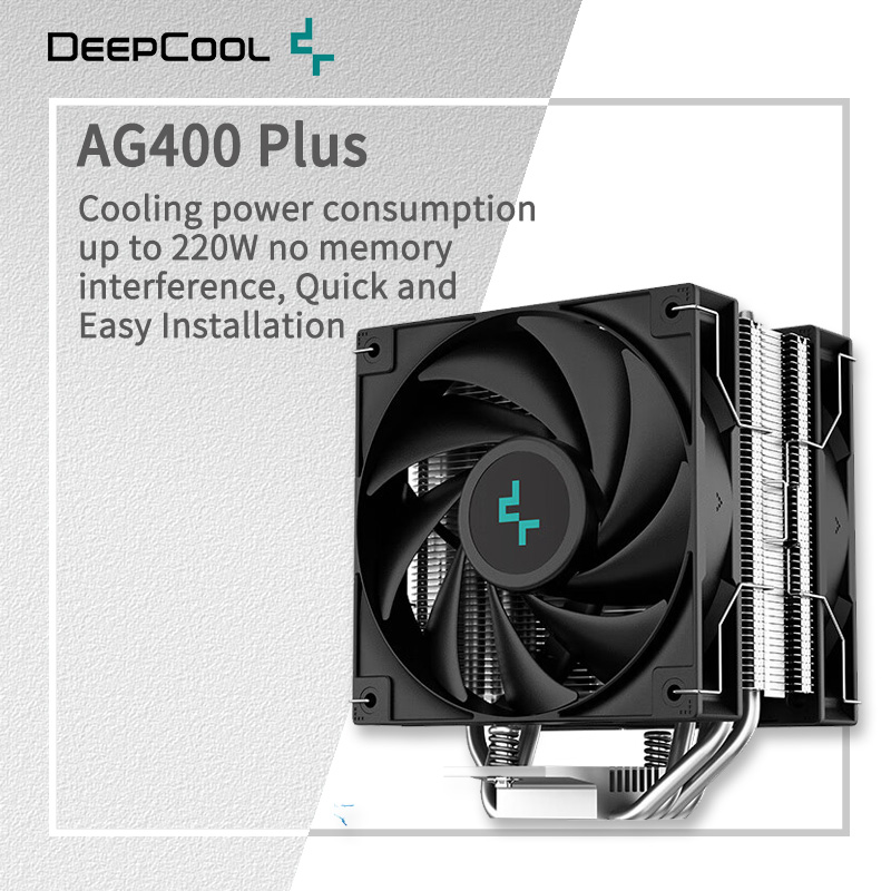 DEEPCOOL AG400 4 tubos de calo - Air Cooler Cpu reseña y precio