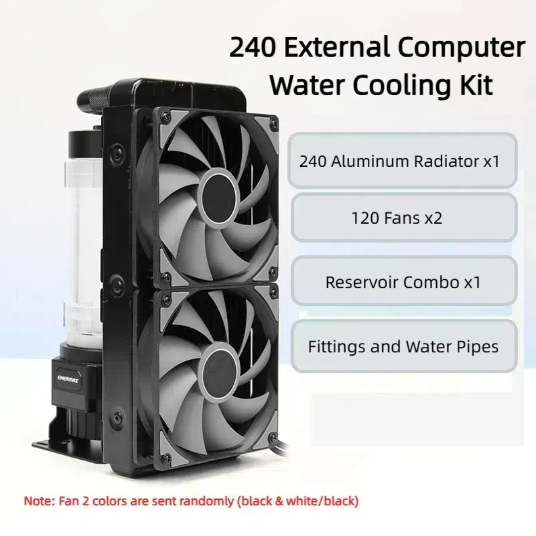 Kit de radiador de aluminio de - External Radiator Water Cooling Kit reseña y precio