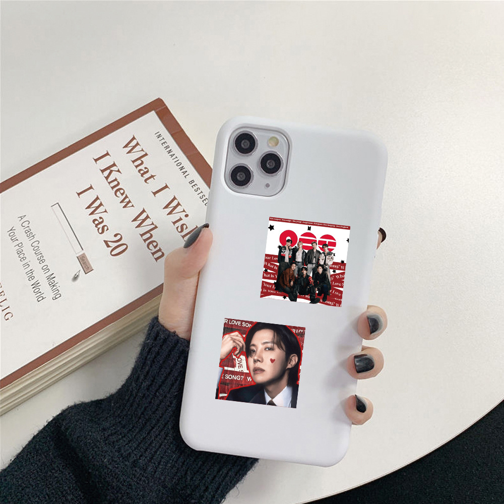 Pegatinas en Rollo de K-pop BT - Case Fan reseña y precio